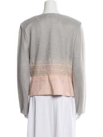 St. John Couture Tweed Pattern Evening Jacket