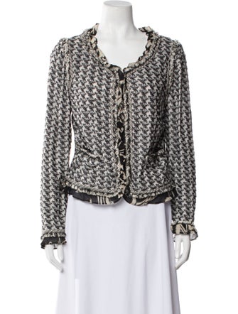 St. John Couture Tweed Pattern Jacket