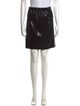 St. John Couture Sequin Embellishments Mini Skirt