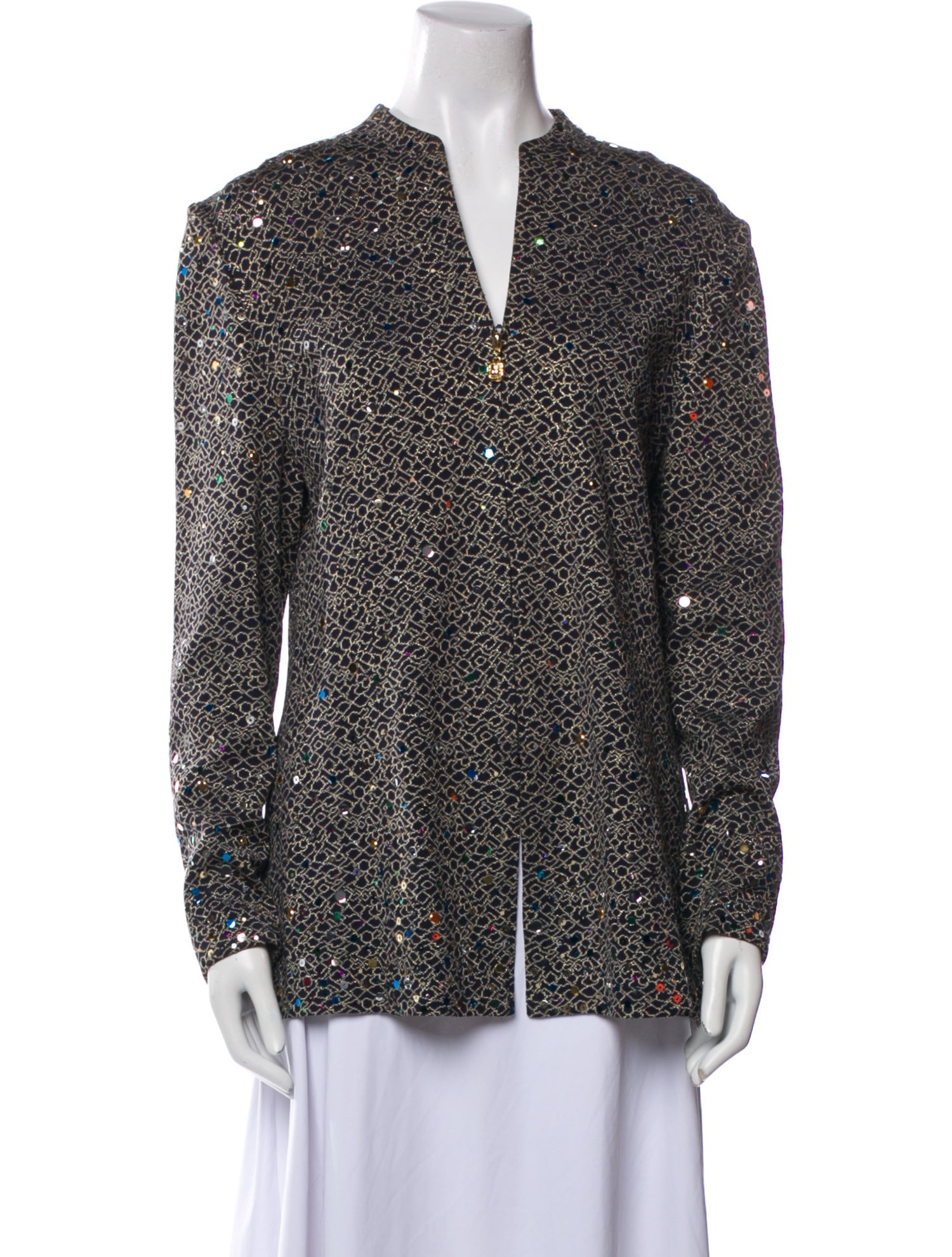 St. John Couture Printed Blazer