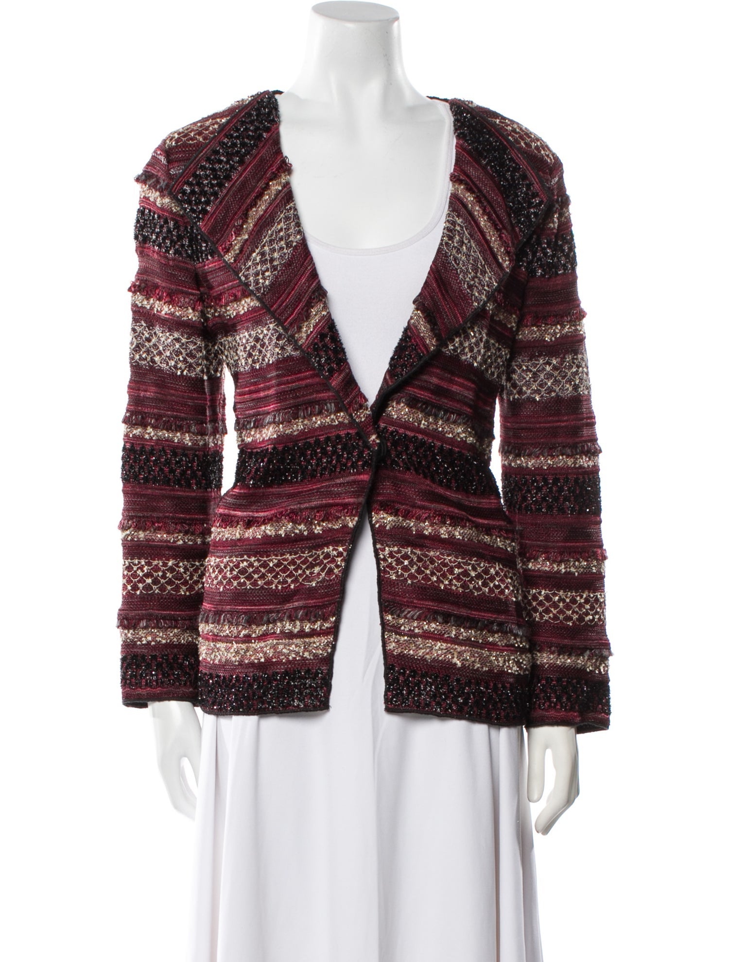 St. John Couture Striped Blazer