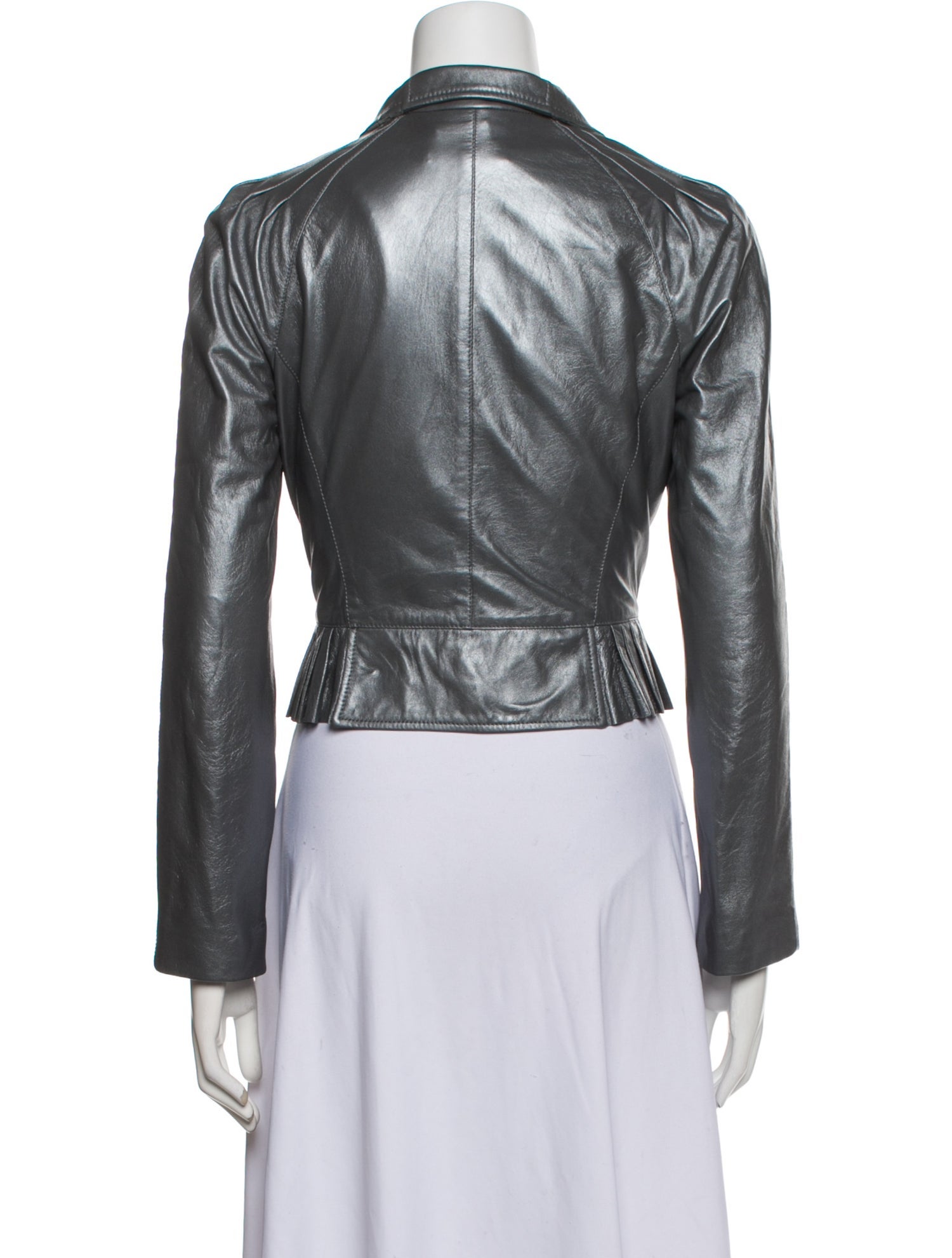 St. John Couture Leather Bolero