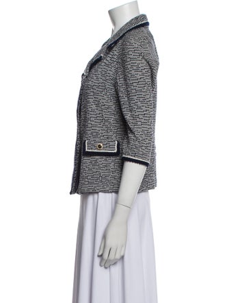 St. John Couture Tweed Pattern Evening Jacket