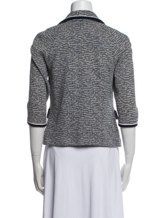 St. John Couture Tweed Pattern Evening Jacket