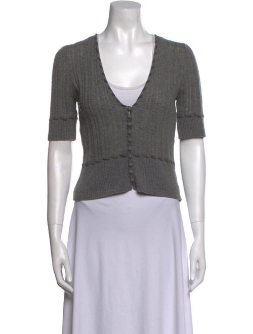 St. John Couture Cashmere V-Neck Sweater