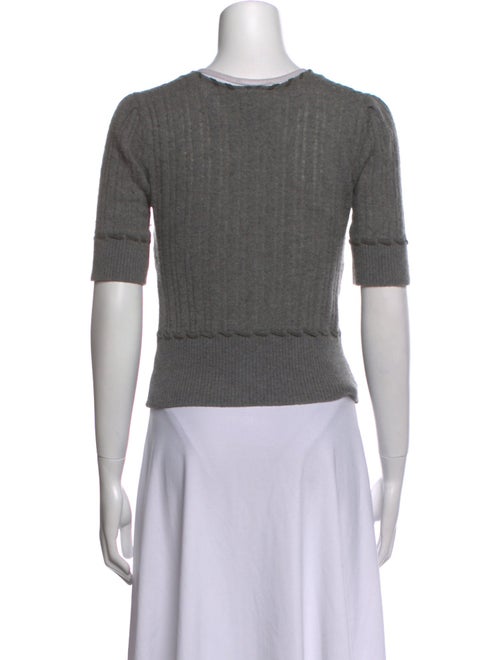 St. John Couture Cashmere V-Neck Sweater