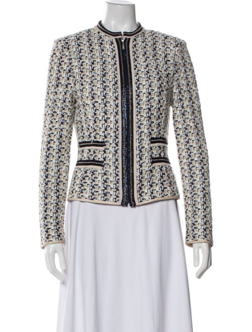 St. John Couture Tweed Pattern Jacket