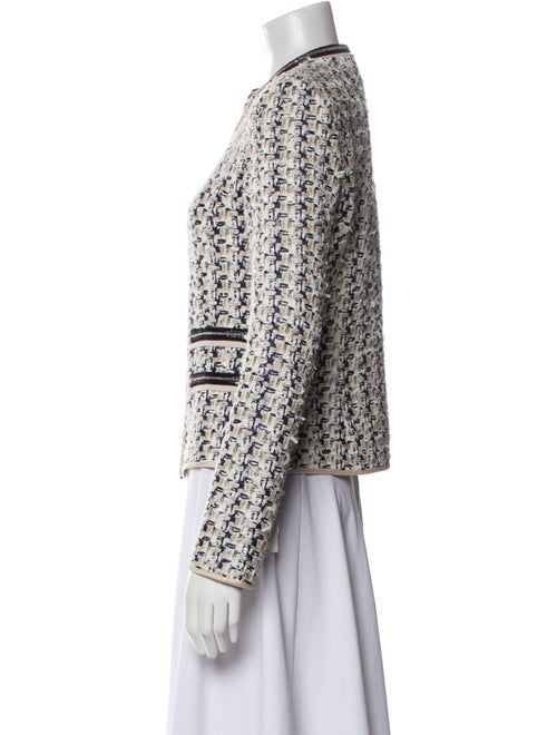 St. John Couture Tweed Pattern Jacket