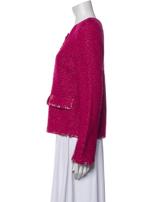 St. John Couture Tweed Pattern Evening Jacket