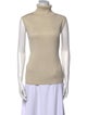 St. John Couture Turtleneck Sleeveless Top