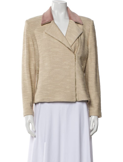 St. John Couture Tweed Pattern Blazer