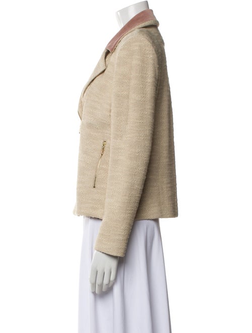 St. John Couture Tweed Pattern Blazer