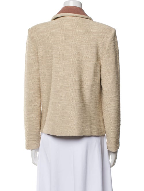 St. John Couture Tweed Pattern Blazer