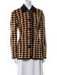 St. John Couture Plaid Print Blazer