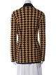 St. John Couture Plaid Print Blazer