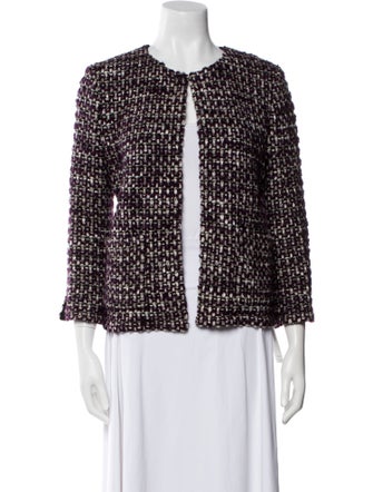 St. John Couture Tweed Tweed Pattern Evening Jacket