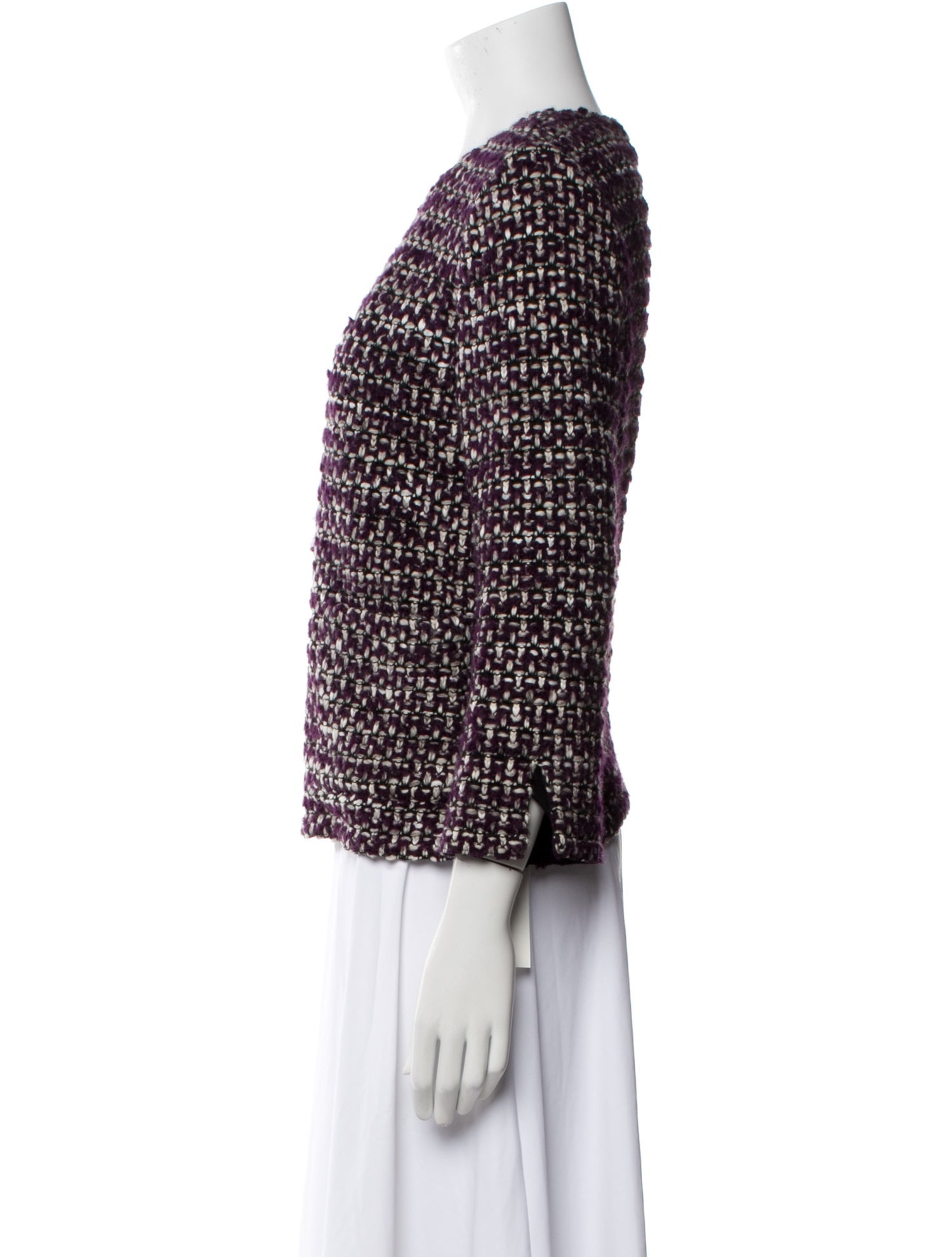 St. John Couture Tweed Tweed Pattern Evening Jacket