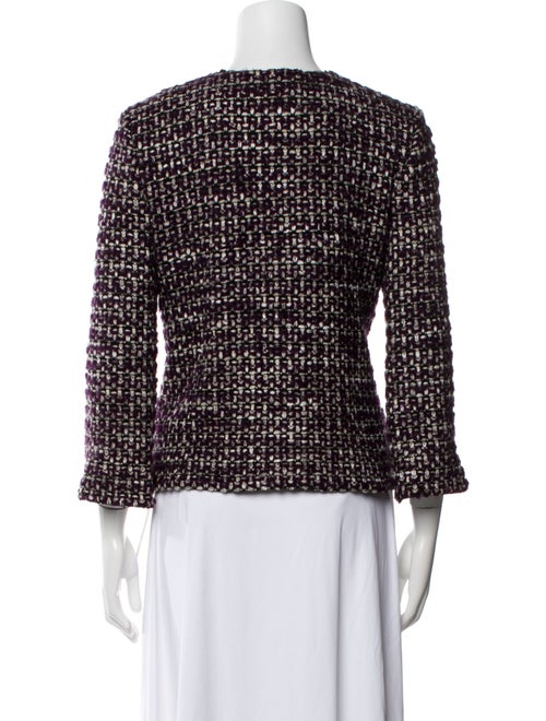 St. John Couture Tweed Tweed Pattern Evening Jacket