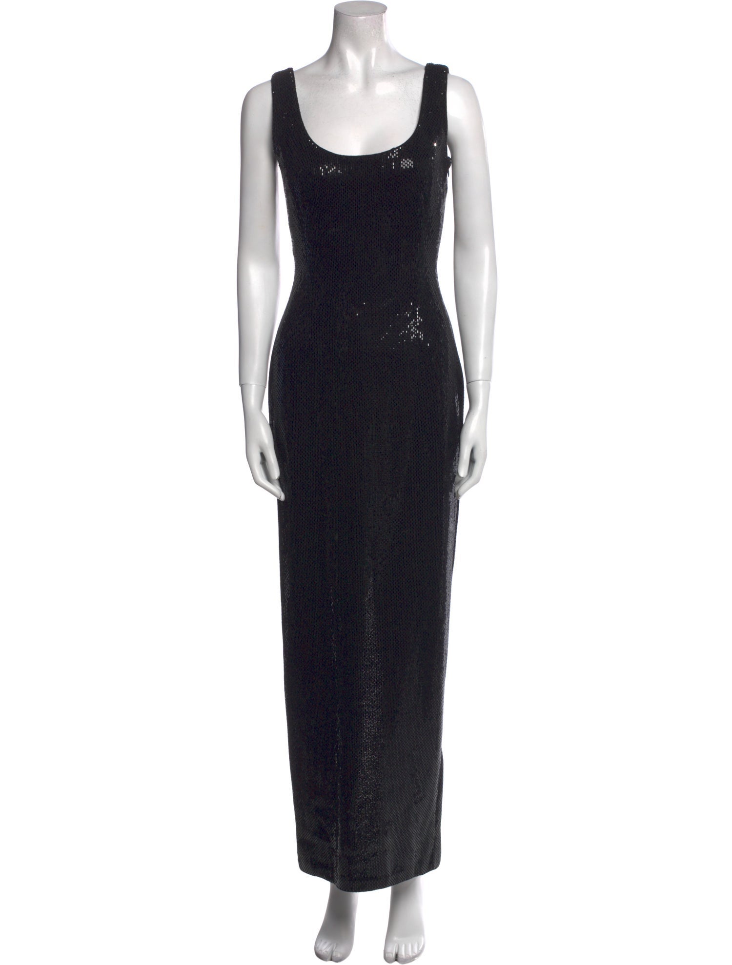 St. John Couture Printed Long Dress