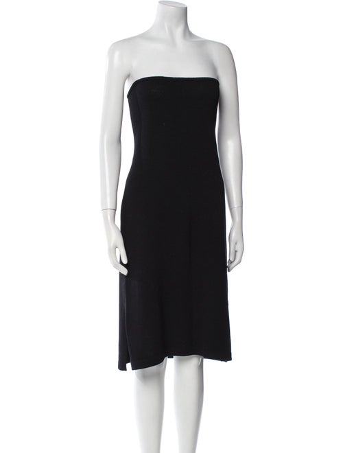 St. John Couture Strapless Mini Dress