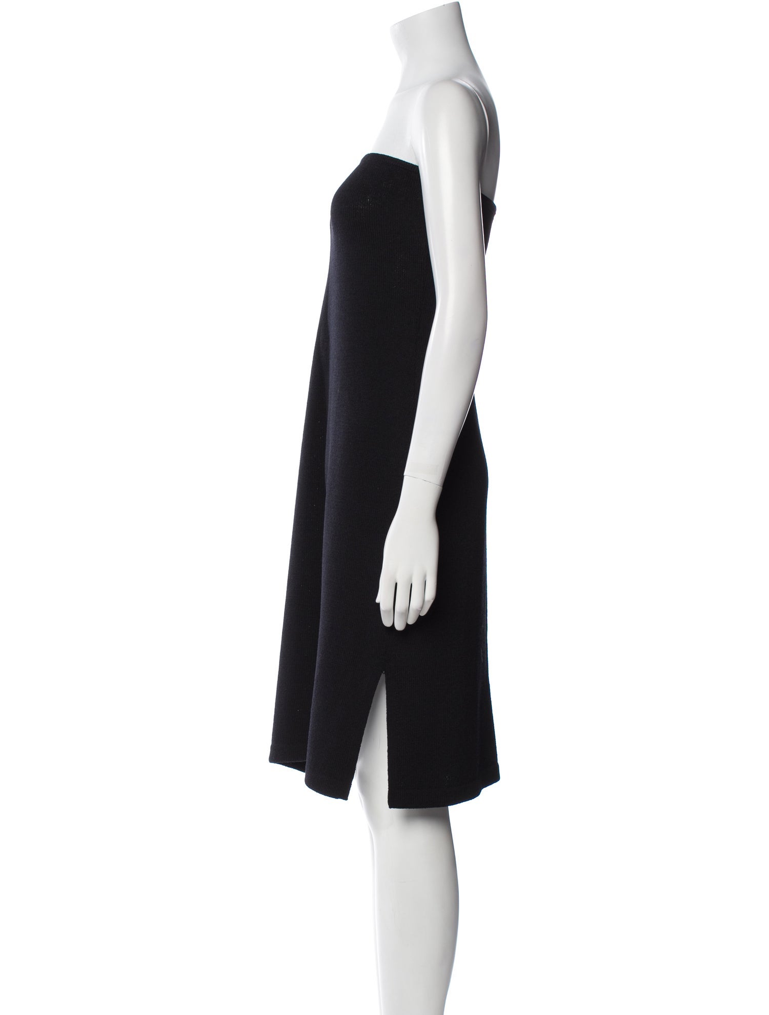 St. John Couture Strapless Mini Dress