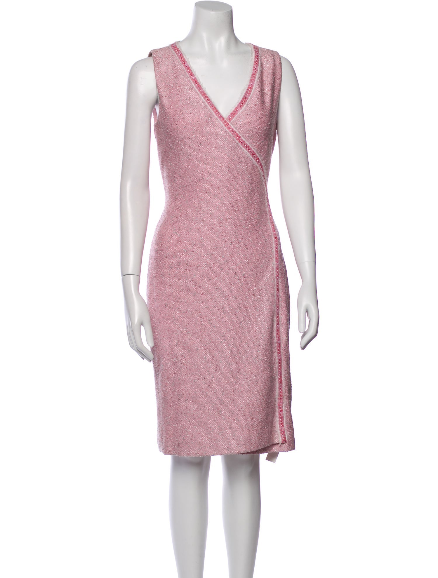 St. John Couture Wool Mini Dress