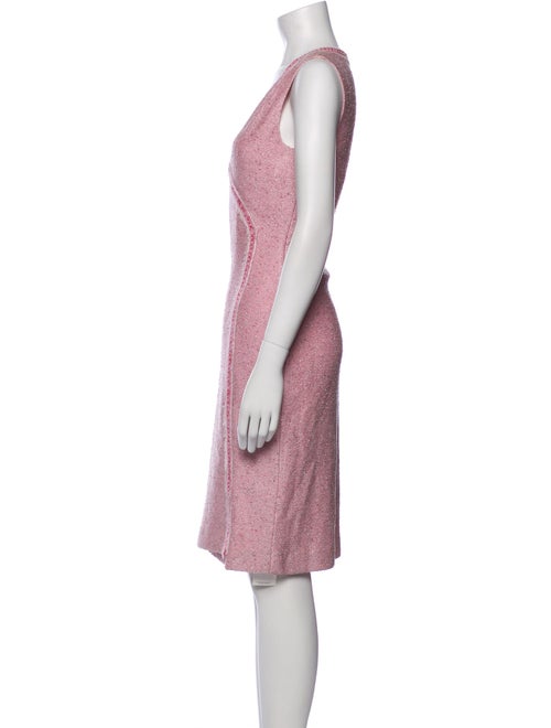 St. John Couture Wool Mini Dress