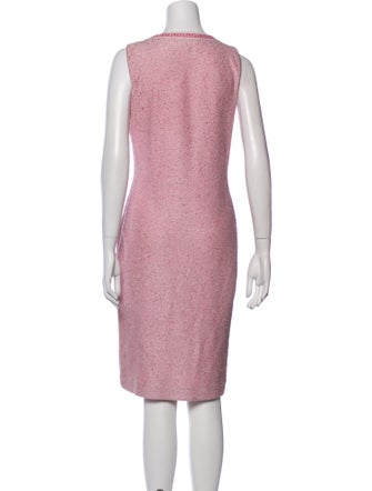 St. John Couture Wool Mini Dress