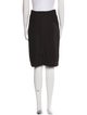 St. John Couture Chenille Knee-Length Skirt