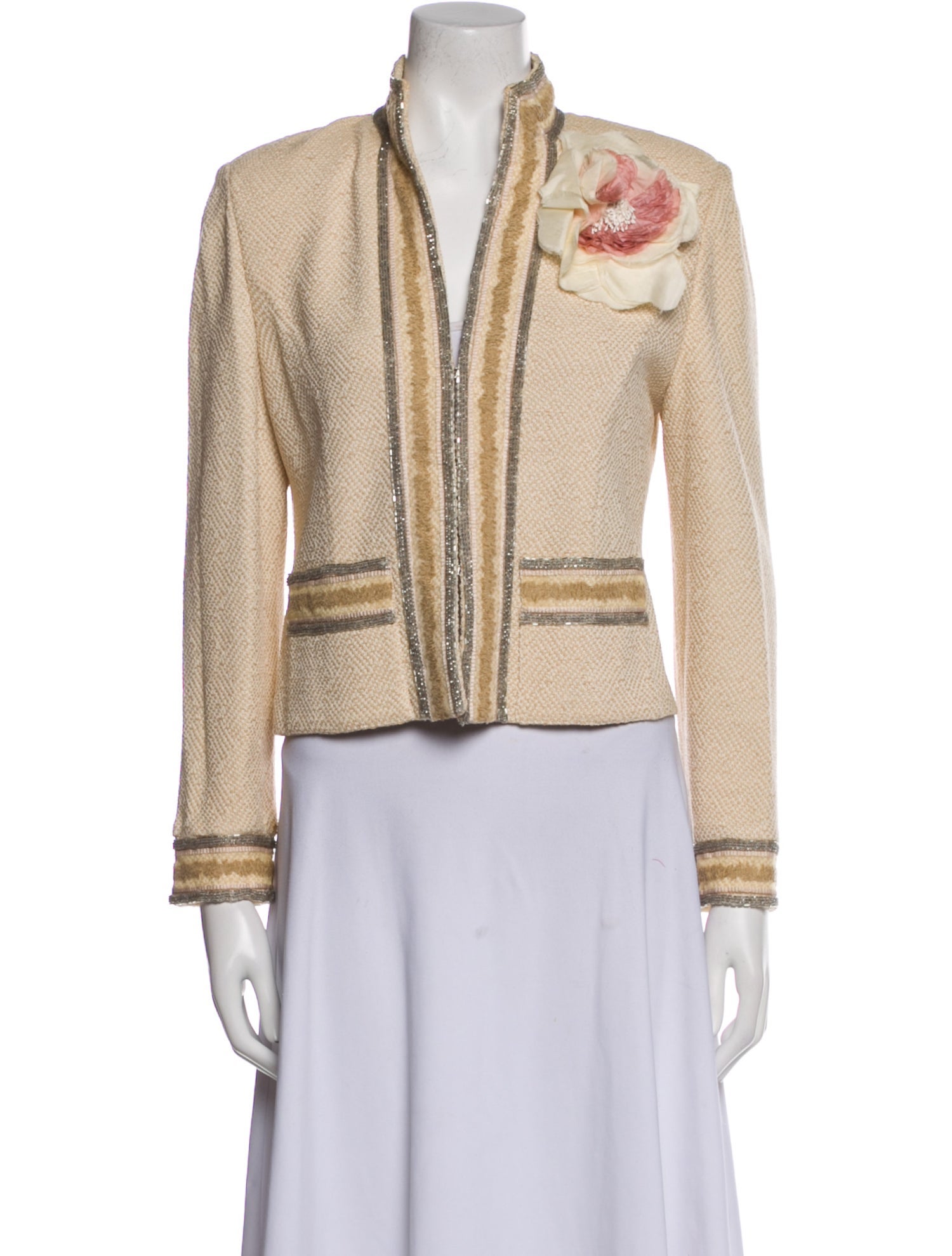 St. John Couture Striped Blazer