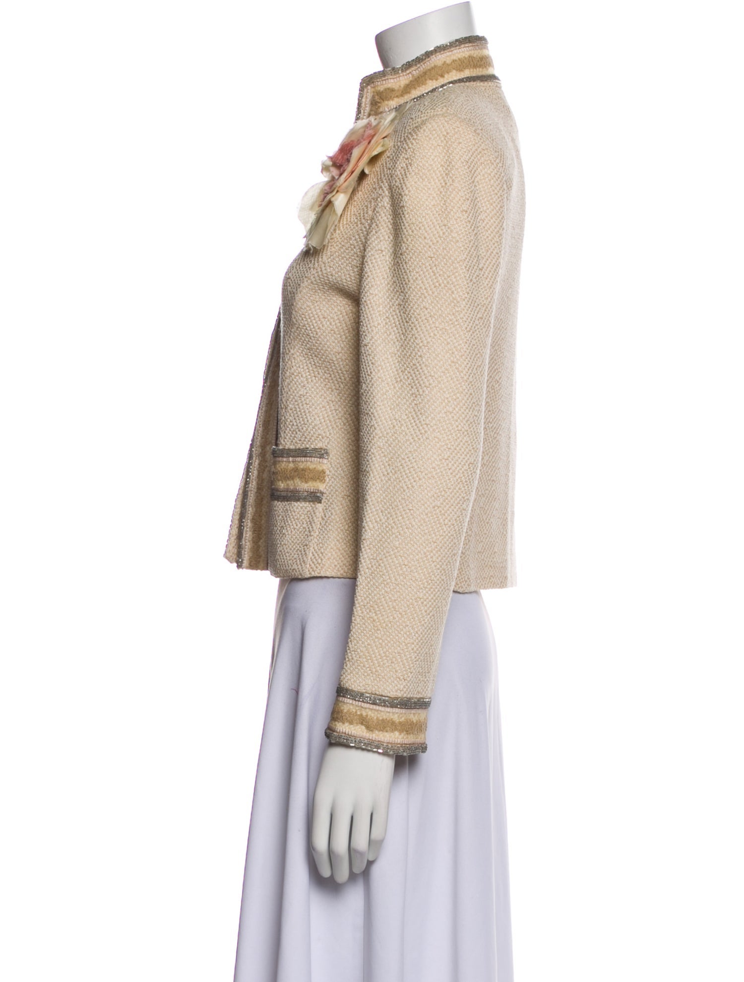 St. John Couture Striped Blazer