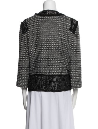 St. John Couture Tweed Pattern Evening Jacket