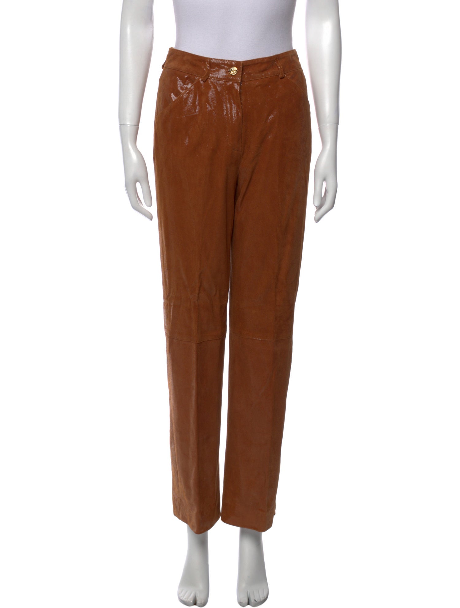 St. John Couture Silk Straight Leg Pants w/ Tags