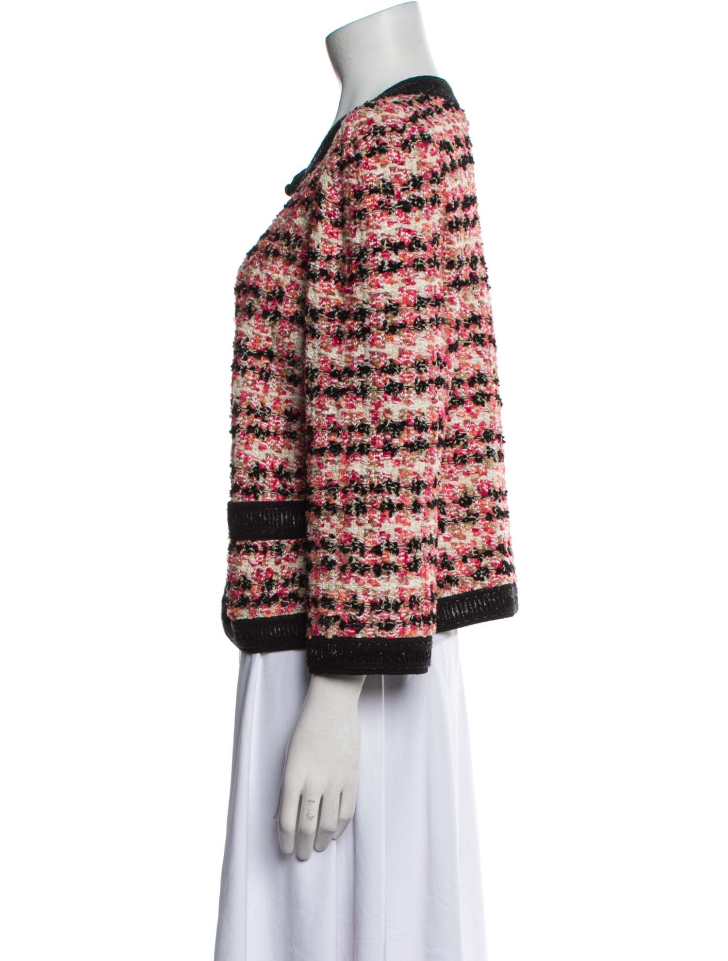 St. John Couture Tweed Pattern Evening Jacket