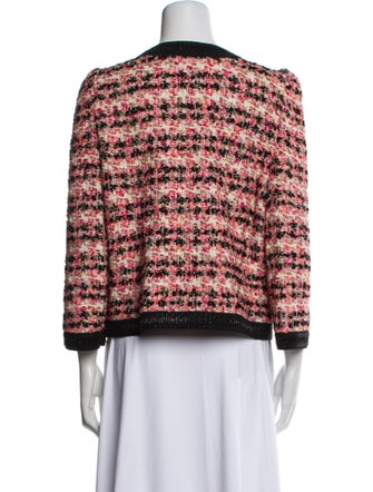 St. John Couture Tweed Pattern Evening Jacket