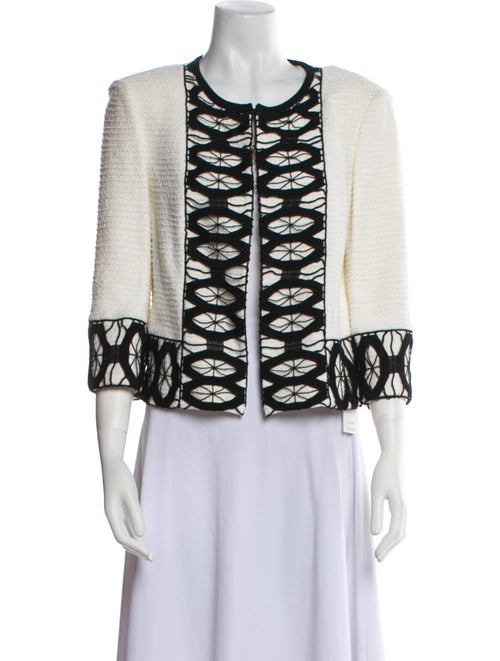 St. John Couture Printed Evening Jacket