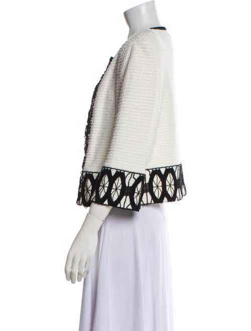 St. John Couture Printed Evening Jacket