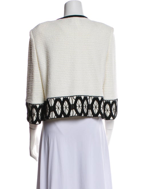 St. John Couture Printed Evening Jacket