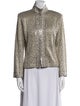 St. John Couture Printed Evening Jacket