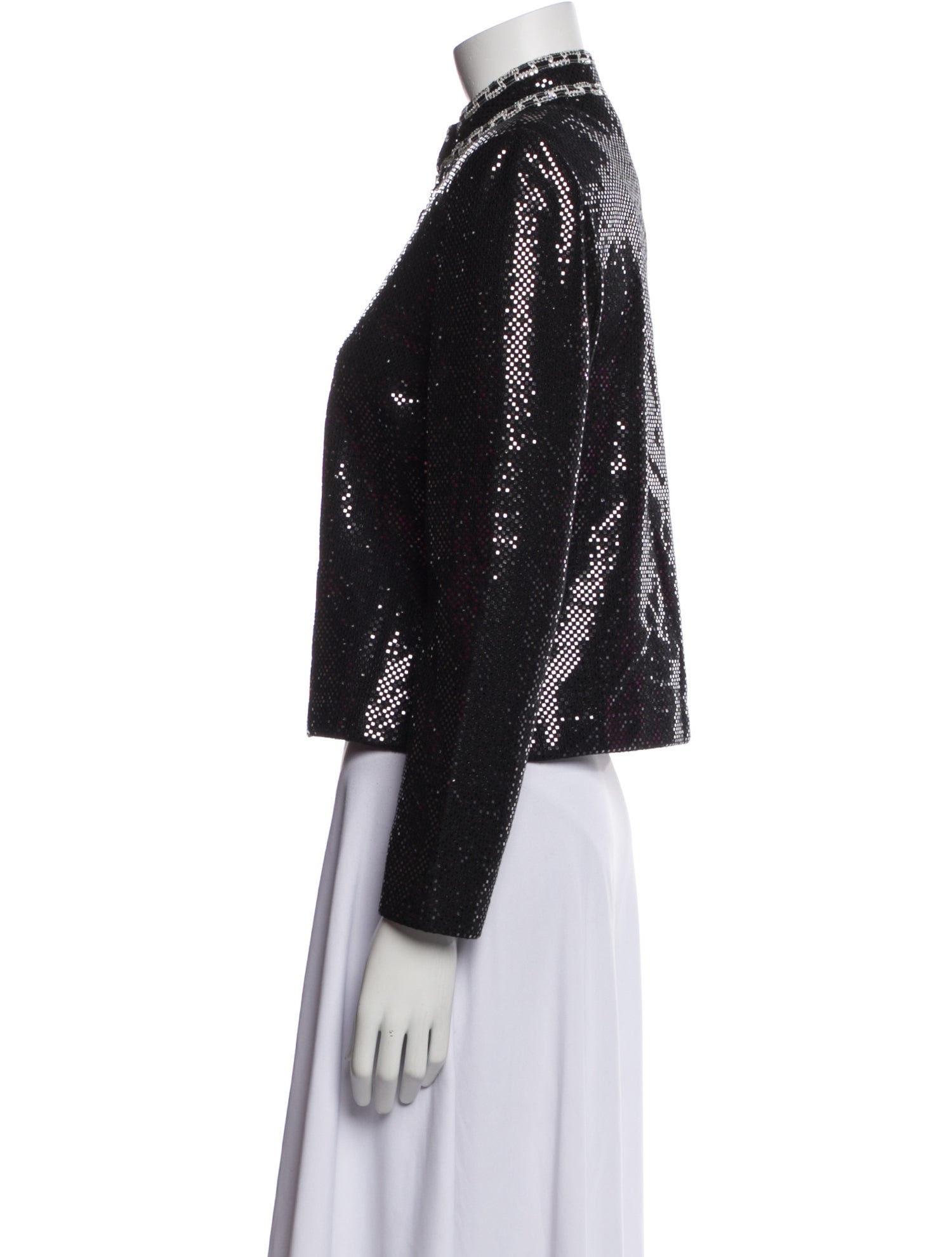 St. John Couture Tweed Pattern Evening Jacket