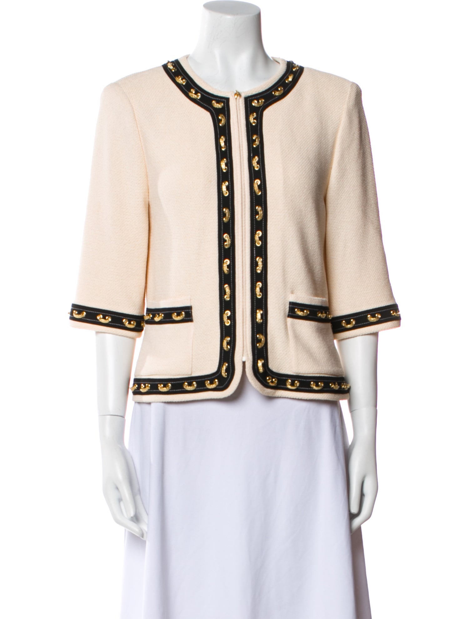 St. John Couture Wool Evening Jacket