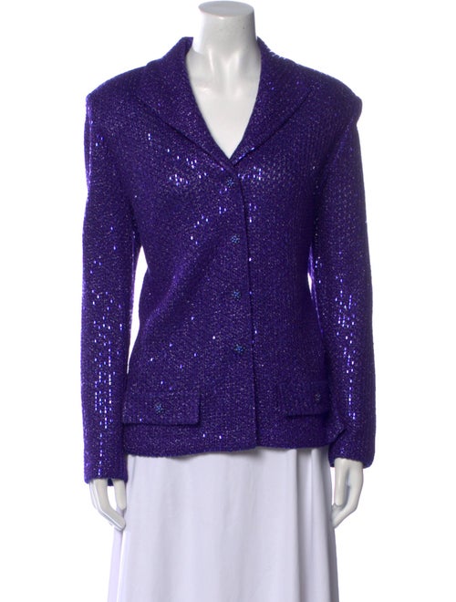 St. John Couture V-Neck Sweater