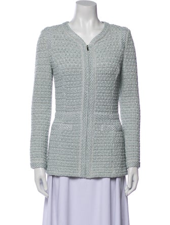 St. John Couture V-Neck Sweater