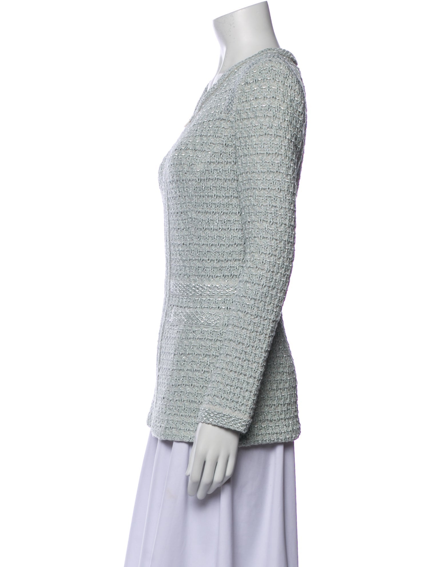 St. John Couture V-Neck Sweater