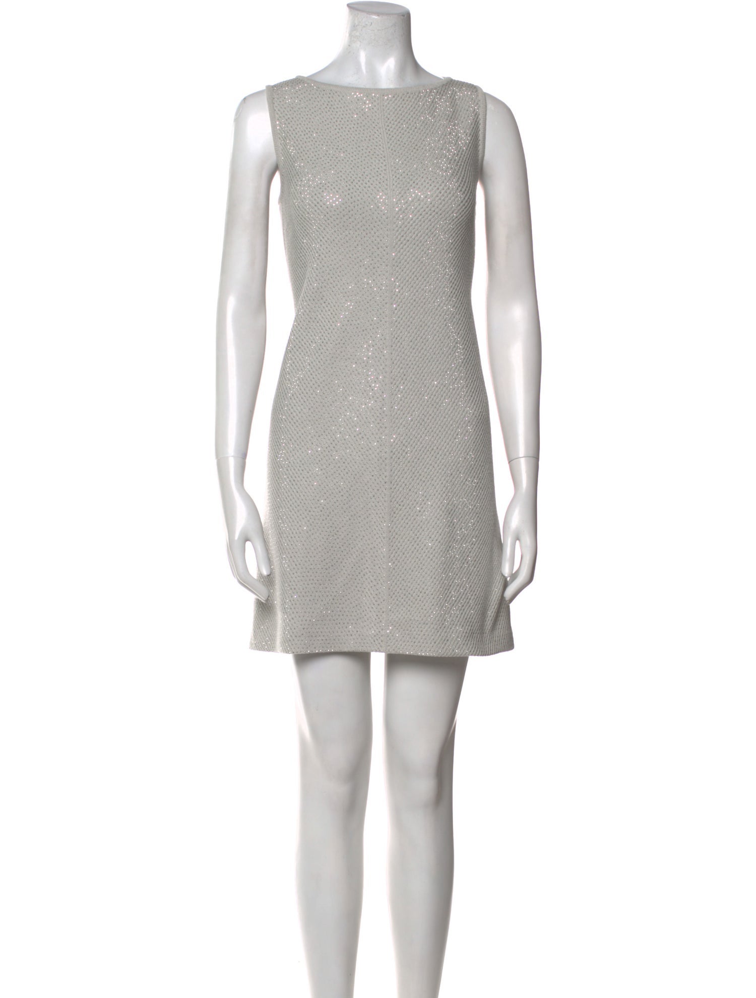 St. John Couture Wool Mini Dress