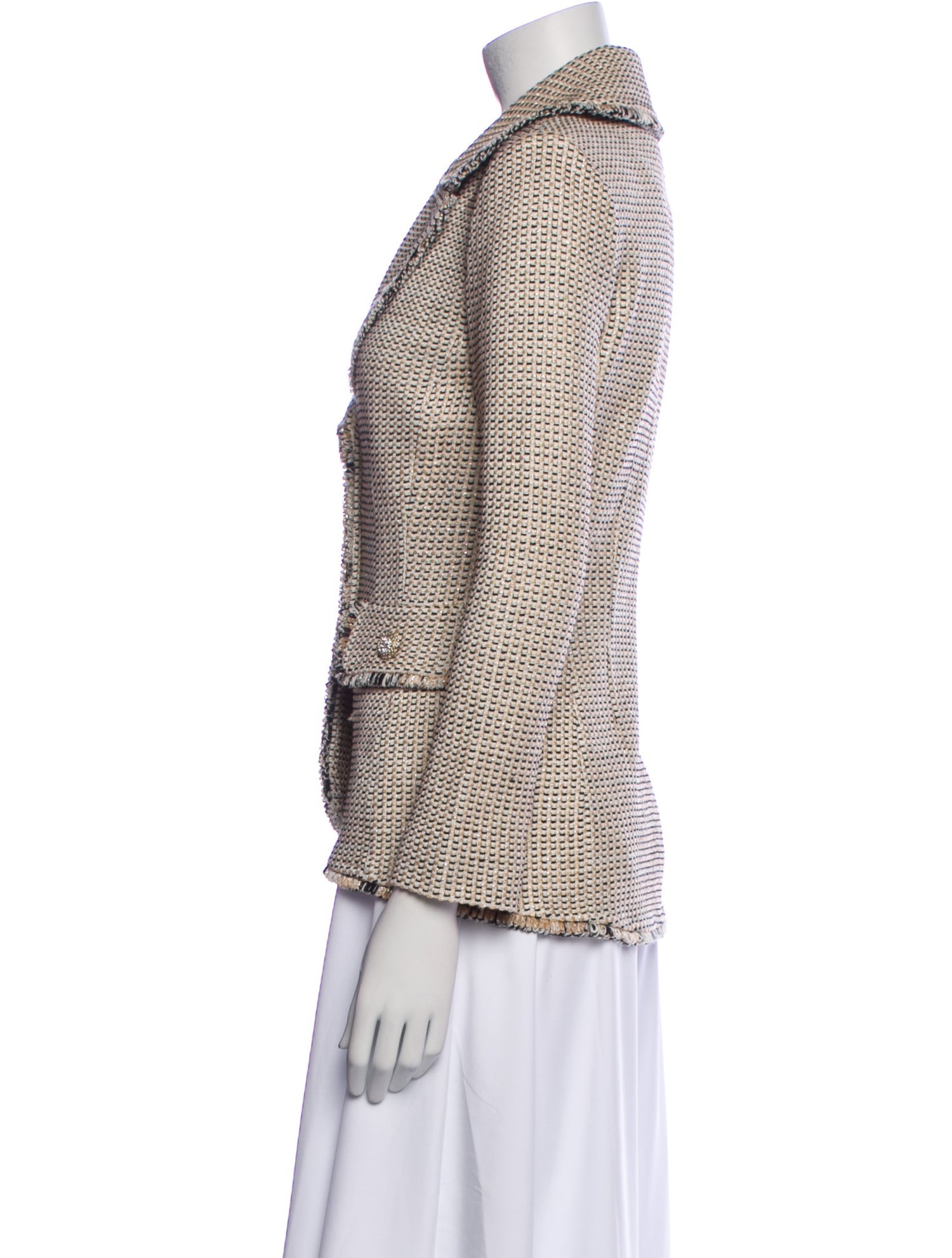 St. John Couture Striped Blazer