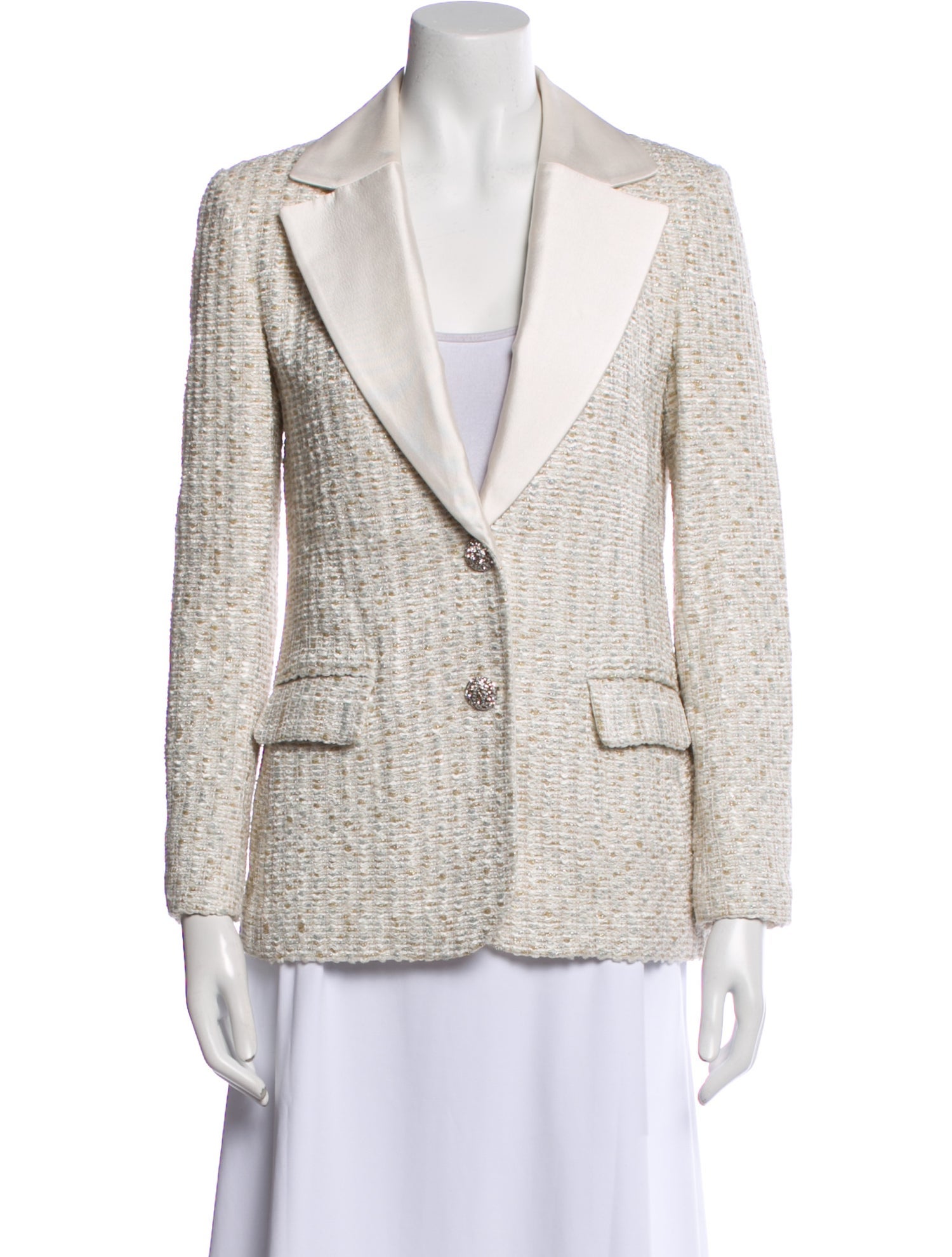 St. John Couture Printed Blazer