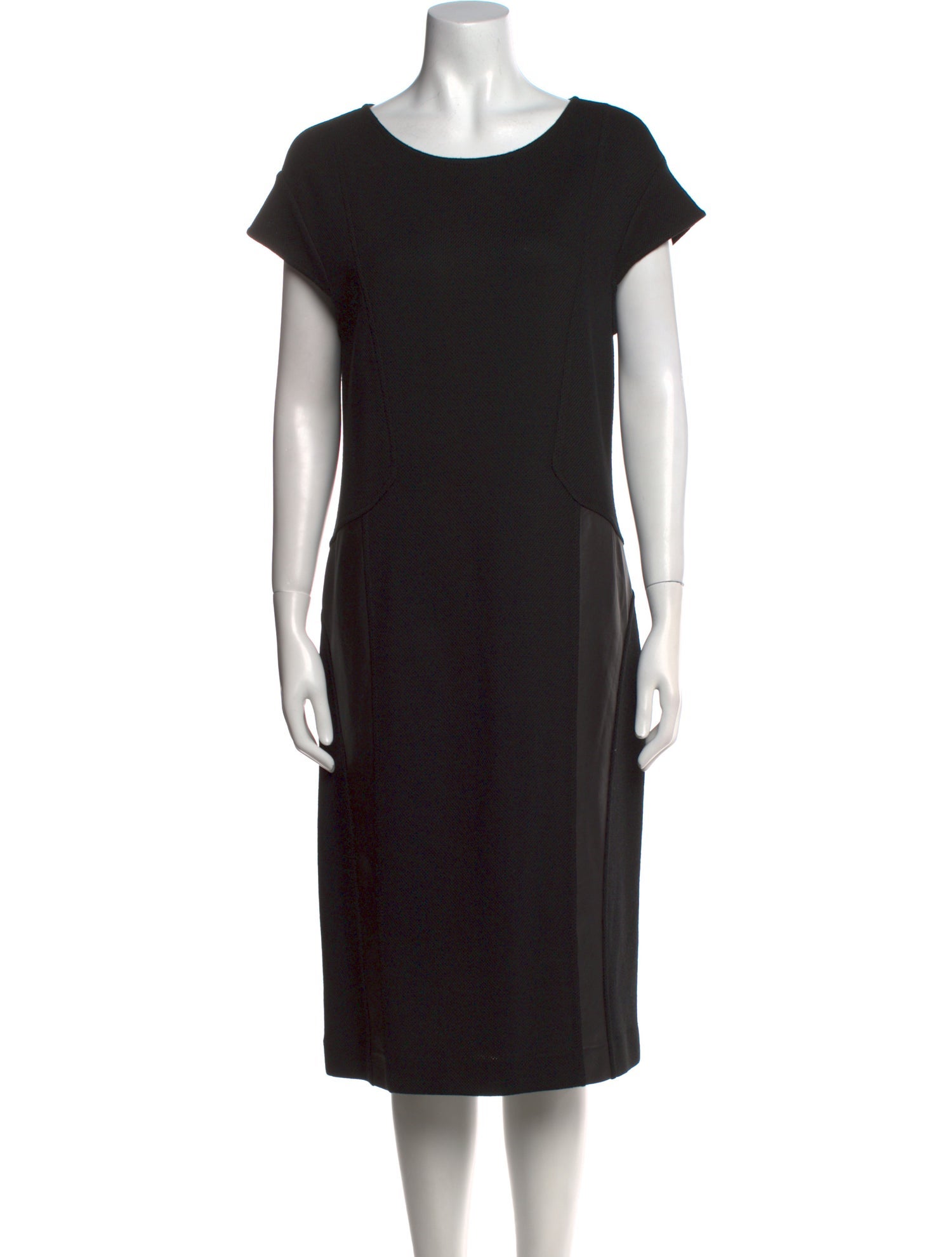 St. John Wool Midi Length Dress