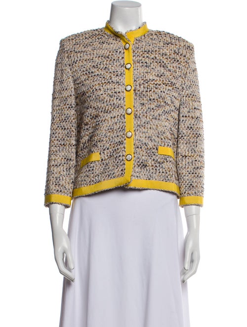 St. John Couture Tweed Pattern Evening Jacket