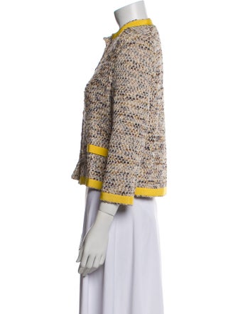 St. John Couture Tweed Pattern Evening Jacket